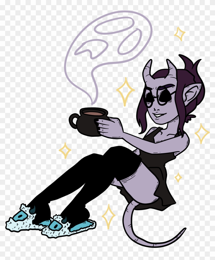 Hissy 🌙-[depression Enthusiast & Trash Witch] - Cartoon Clipart #2852319