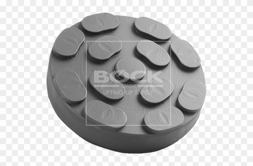 Rubber Pad With Steel Plate Suitable For Ravaglioli, - Aerial Work Platform Clipart