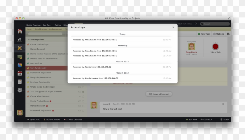 The Data Does Not Require Constant Monitoring But, - Activecollab Task Clipart #2852473