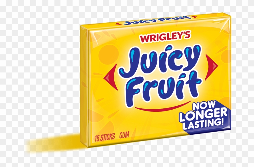 Which Juicy Fruit Jingle Do You Like Best - Yellow Juicy Fruit Gum Clipart