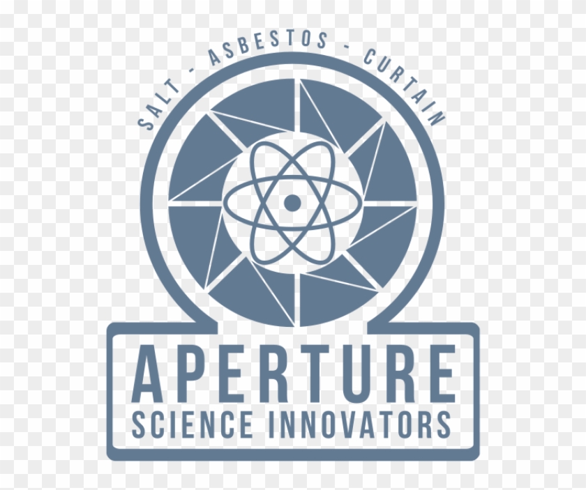 Aperture Science Employees - Aperture Science Logo Vector Clipart #2852733