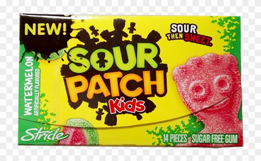 Sour Patch Kids Watermelon Png - Sour Patch Kids Gum Clipart