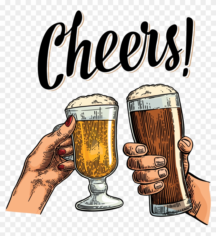 Beer Cheers Clipart - Png Download #2852985