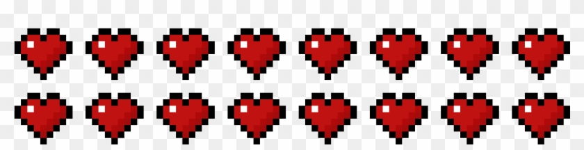 Health Bar For Game - Pixel Art Clipart