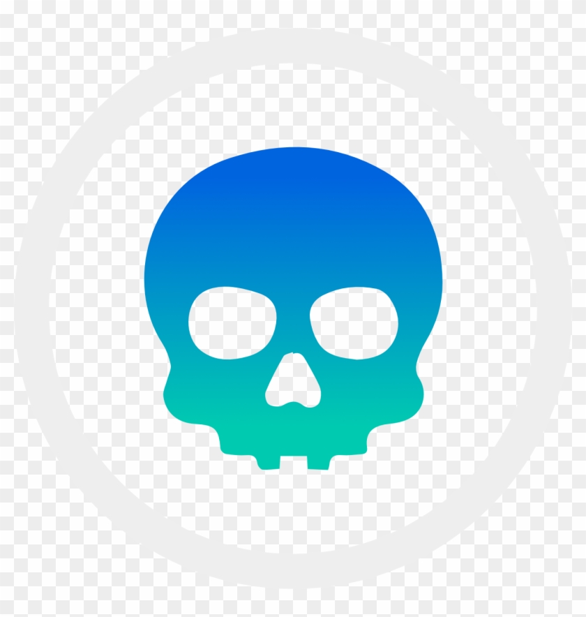 A Generic Square Placeholder Image With Rounded Corners - Skull Clipart