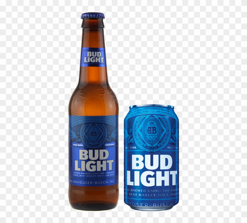 Bud Light - Beer Bottle Clipart