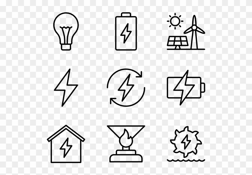 Energy - Telecommunication Icon Clipart #2854173