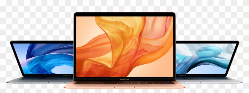 Macbook Air Family Screen Screen - Macbook Air 2018 Vs 2017 Clipart