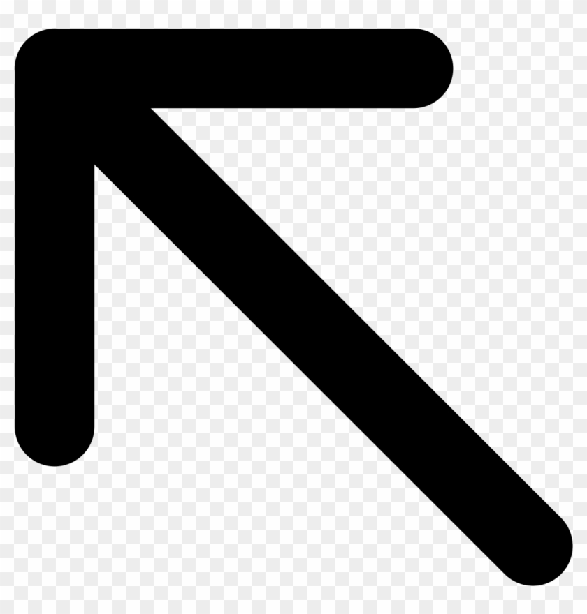 File Arrows Up Left - Up And Left Arrow Clipart