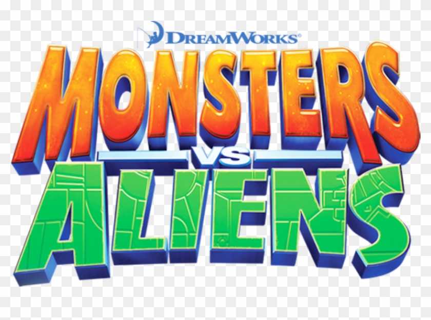 Monsters Vs - Aliens - Graphic Design Clipart