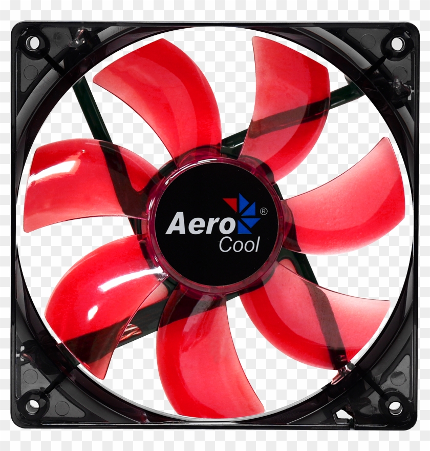 Image Not Available - Aerocool Lightning 12cm Red Led Fan Clipart #2855530