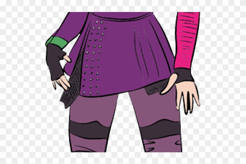 Cliparts Disney Tdescendants - Disney Descendants 2 Art - Png Download