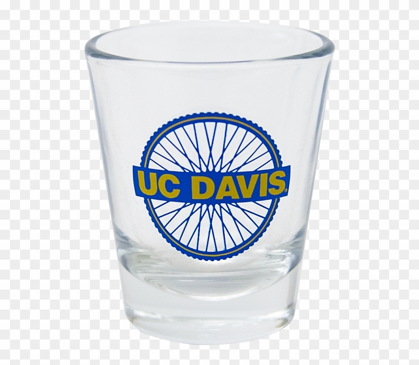 Cover Image For Shot Glass Uc Davis Bike Wheel - Pint Glass Clipart #2855910