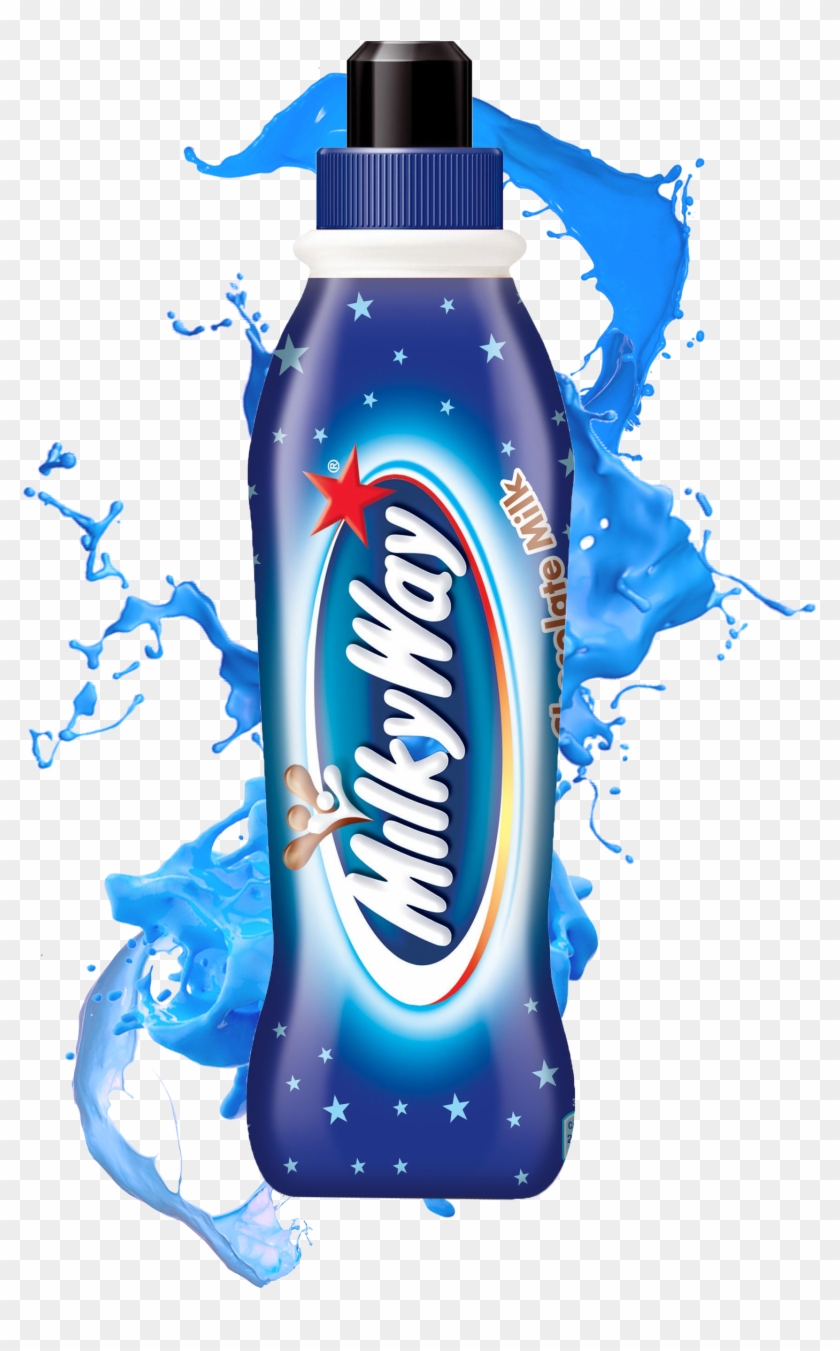 Milky Way Chocolate Drinks , Png Download - Milky Way Milk Drink Clipart