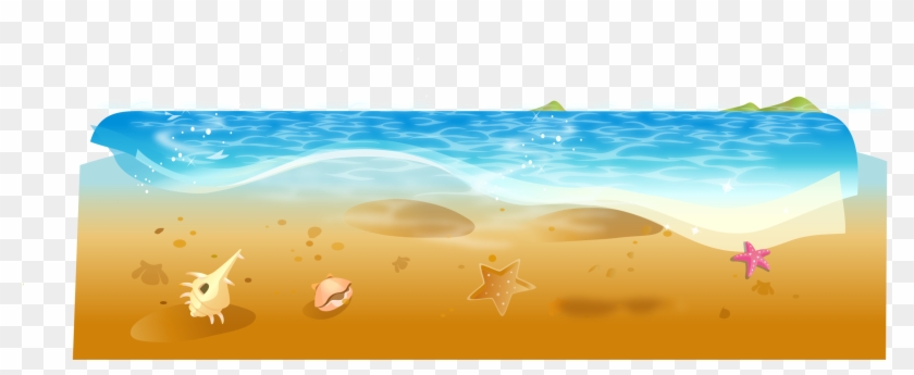 Beach Illustrations - Singing Sand Clipart #2856240
