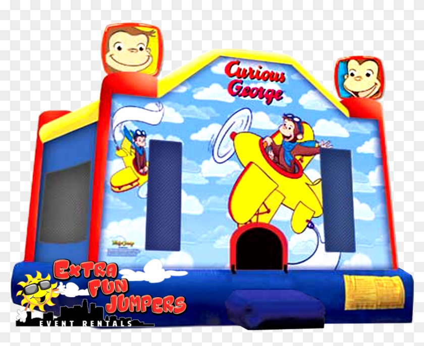 Curious George Bouncer - Curious George Clipart