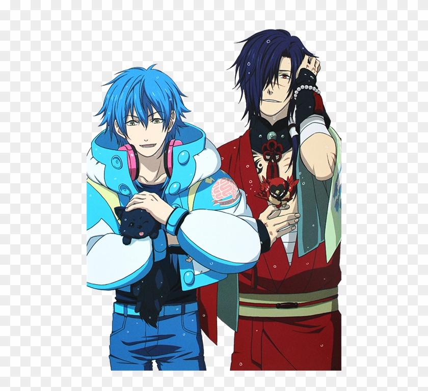 Dramatical Murder Dmmd Aoba Koujaku Kouao My Transparents - Dramatical Murder Aoba And Koujaku Clipart #2856794