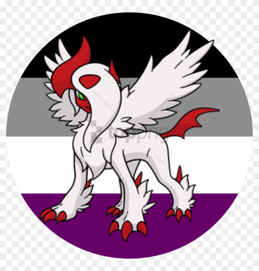 Free Png Shiny Absol Shiny Mega Absol Ace Pride Icon - Shiny Mega Absol Clipart #2856929