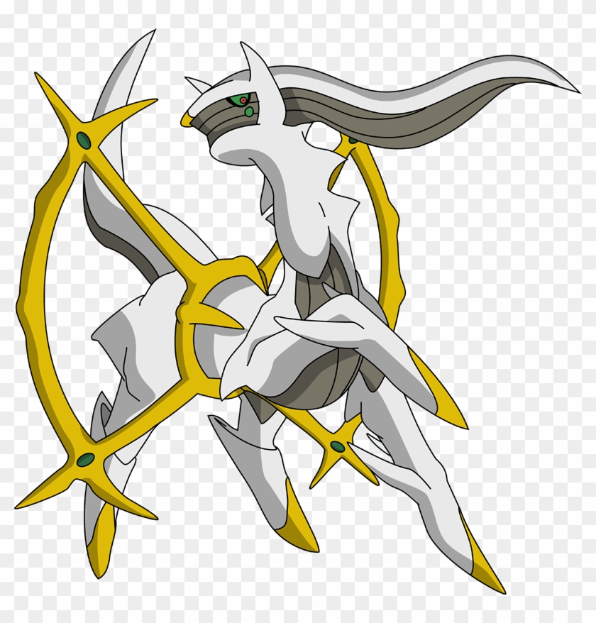 Shiny Arceus - Arceus Pokemon Clipart #2856939