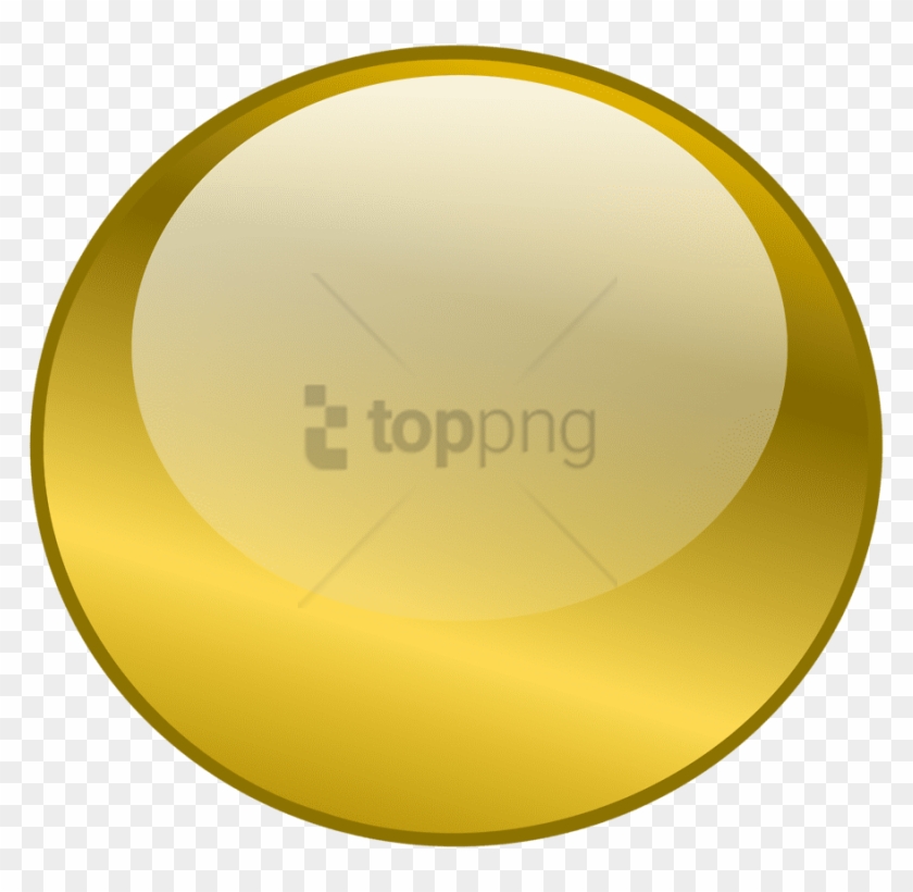 Free Png Gold Shiny Button Png Png Image With Transparent - Circle Clipart #2856969