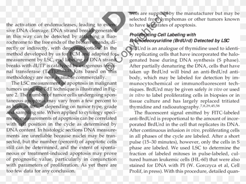 Lsc Analysis Of Dna Strand Breaks In Diploid Carcinoma - Pap Test Clipart #2857554