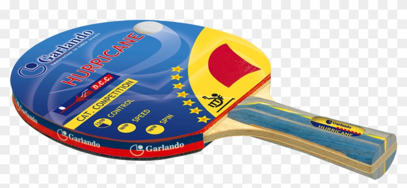 Racchetta Da Ping Pong 7 Stelle , Png Download - Garlando Hurricane Clipart #2857607
