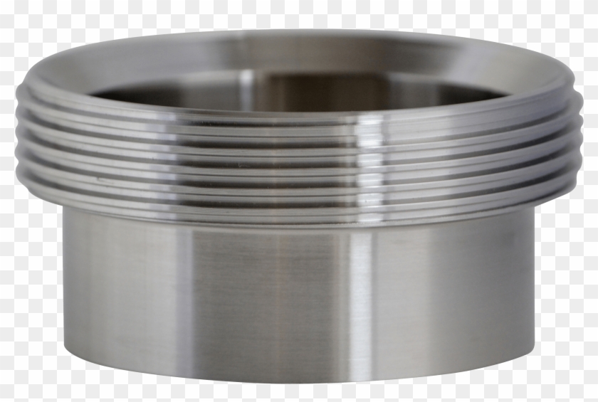 15trf 1 1/2″ Ferrule Short Bevel Seat Threaded End - Titanium Ring Clipart