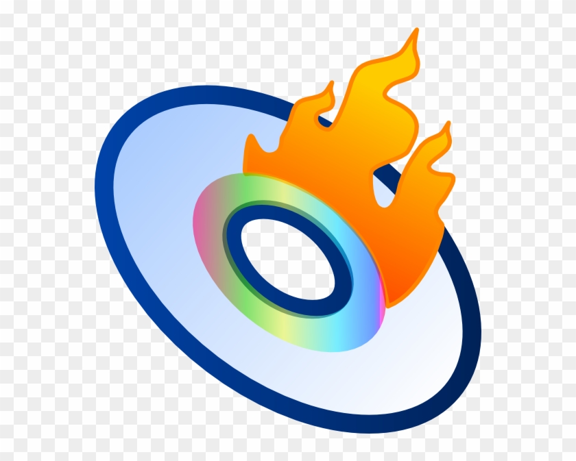Cd Burn Logo Clipart #2857949