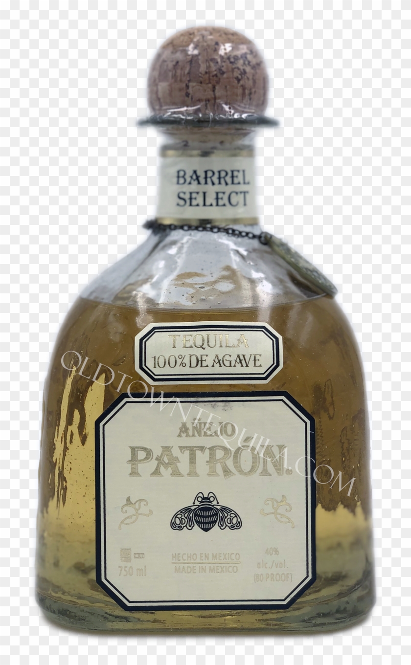 Patron Anejo Barrel Select American And French Oak - Glass Bottle Clipart #2858039