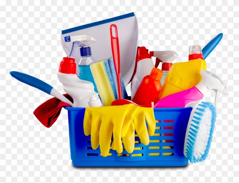 Cleaning Products Png - Cleaning Supplies Transparent Background Clipart #2858672