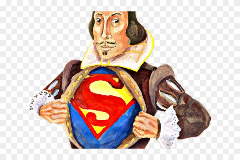 Superman Clipart Picsart Png - Shakespeare Png Transparent Png