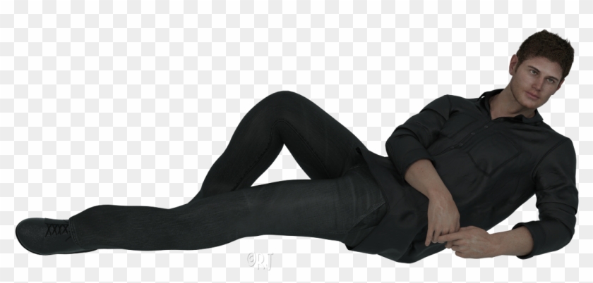 Jensen Ackles - Sitting Clipart