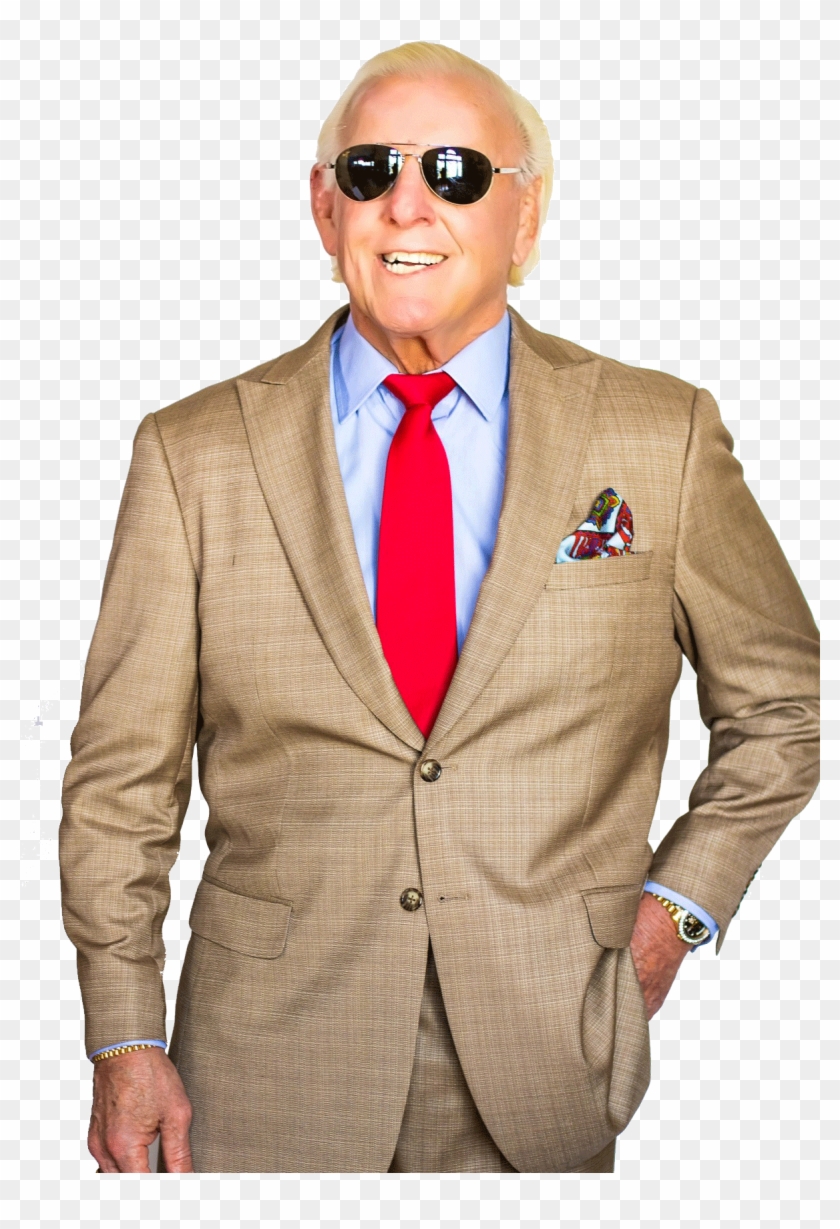 Ric Flair In Suit , Png Download - Wwe Ric Flair Suit Clipart #2859323