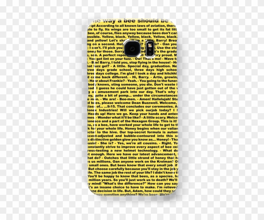 Bee Movie Script - Smartphone Clipart
