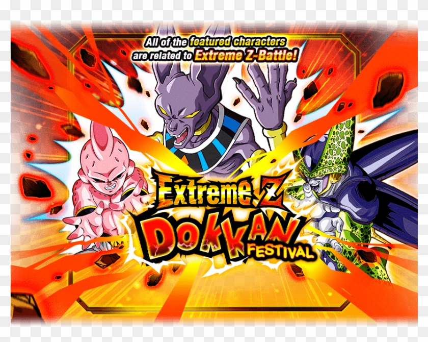 Extreme Z Dokkan Festival [beerus] - Dragon Ball Z Dokkan Battle Clipart #2860054