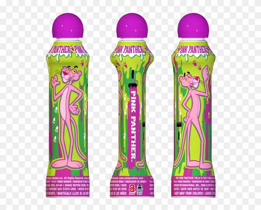 Pink Panther Licensed Bingo Ink - Plastic Bottle Clipart #2860224