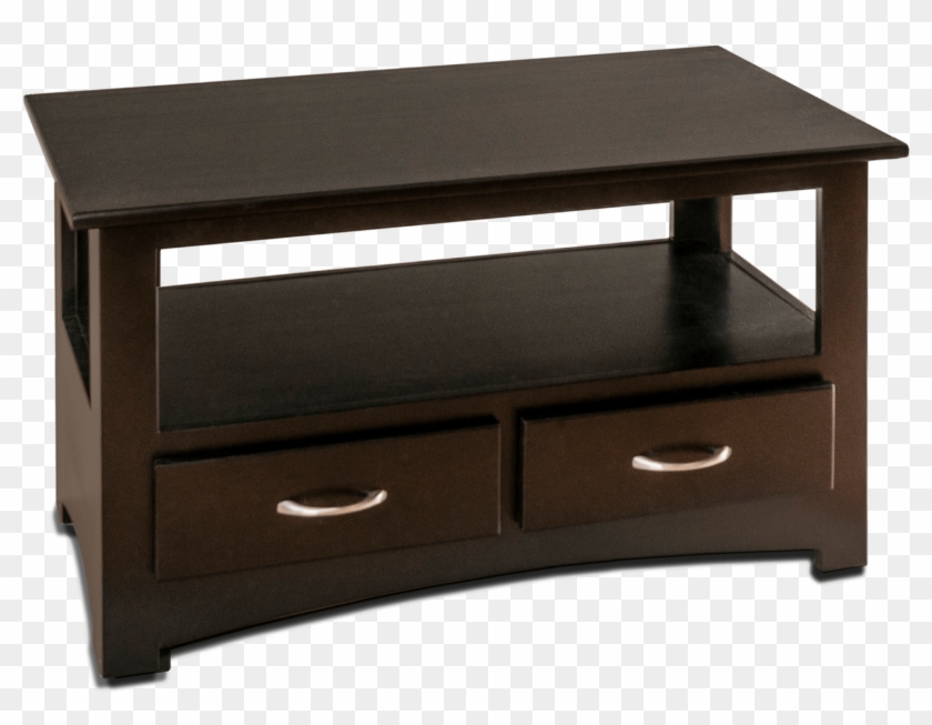 #340 Coffee Table - Drawer Clipart