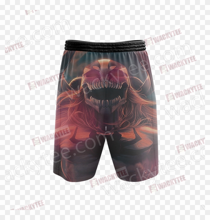 Bleach Kurosaki Ichigo 3d Beach Shorts Fullprinted - Board Short Clipart #2860470