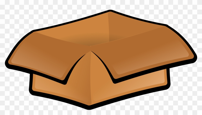 Download - Open Box With Transparent Background Clipart #2860570
