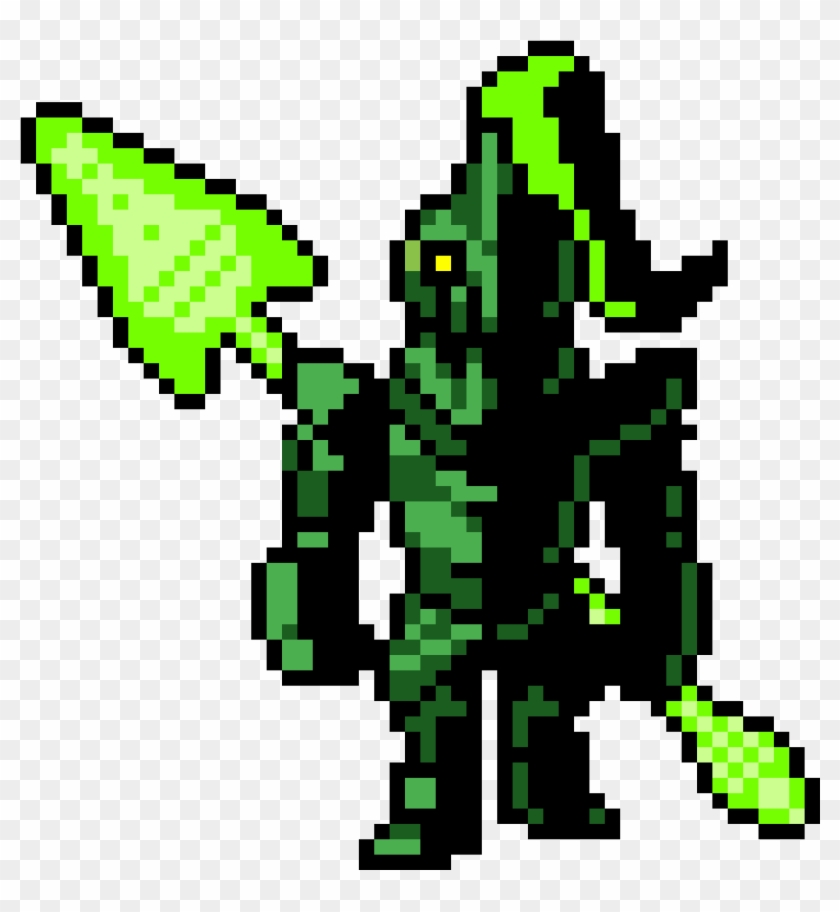 Colorless Tale Undyne - Pixel Art Undyne Armor Clipart