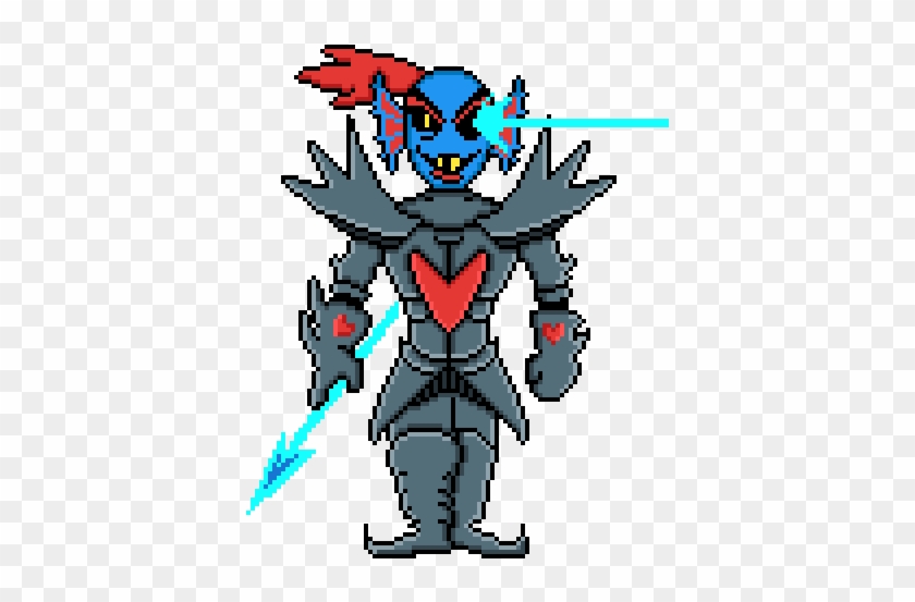 Undyne The Undying - Illustration Clipart