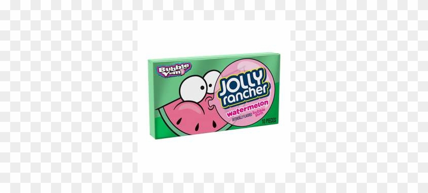 Bubble Yum Gum, Jolly Rancher Watermelon Flavor, 10 - Guava Clipart #2860852