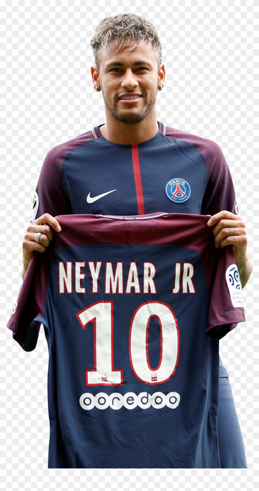 Neymar Football Render 39534 Footyrenders - Neymar Jr 2017 Paris Clipart