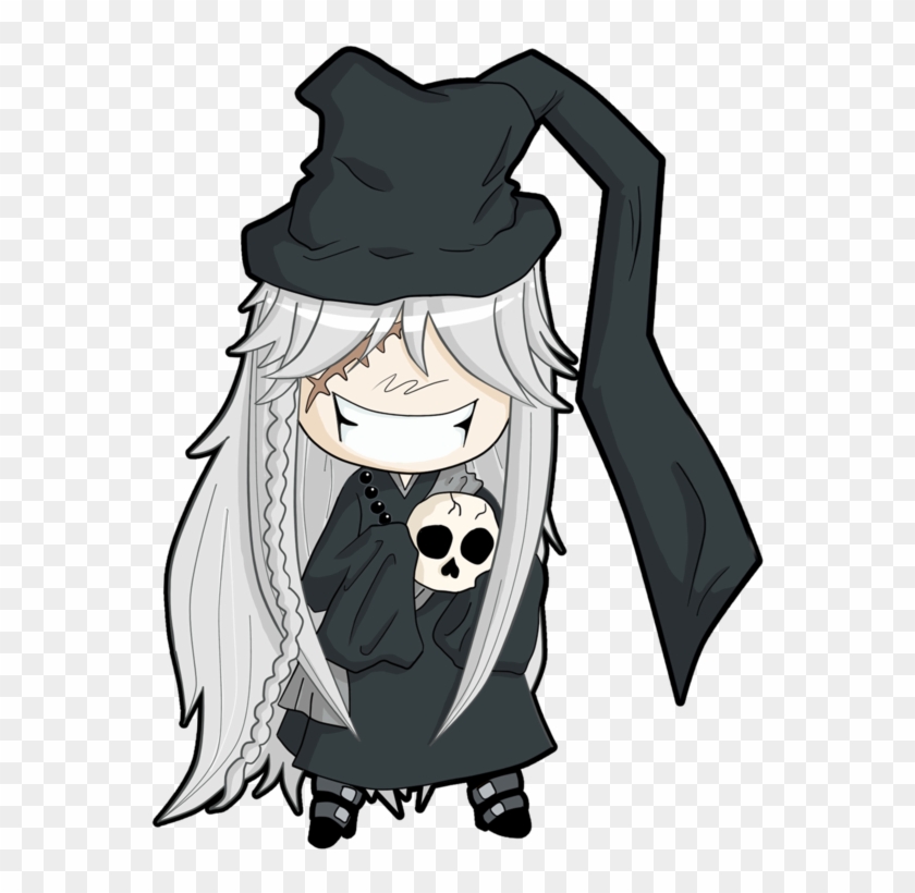 Chibi Undertaker - Black Butler Undertaker Chibi Cute Clipart
