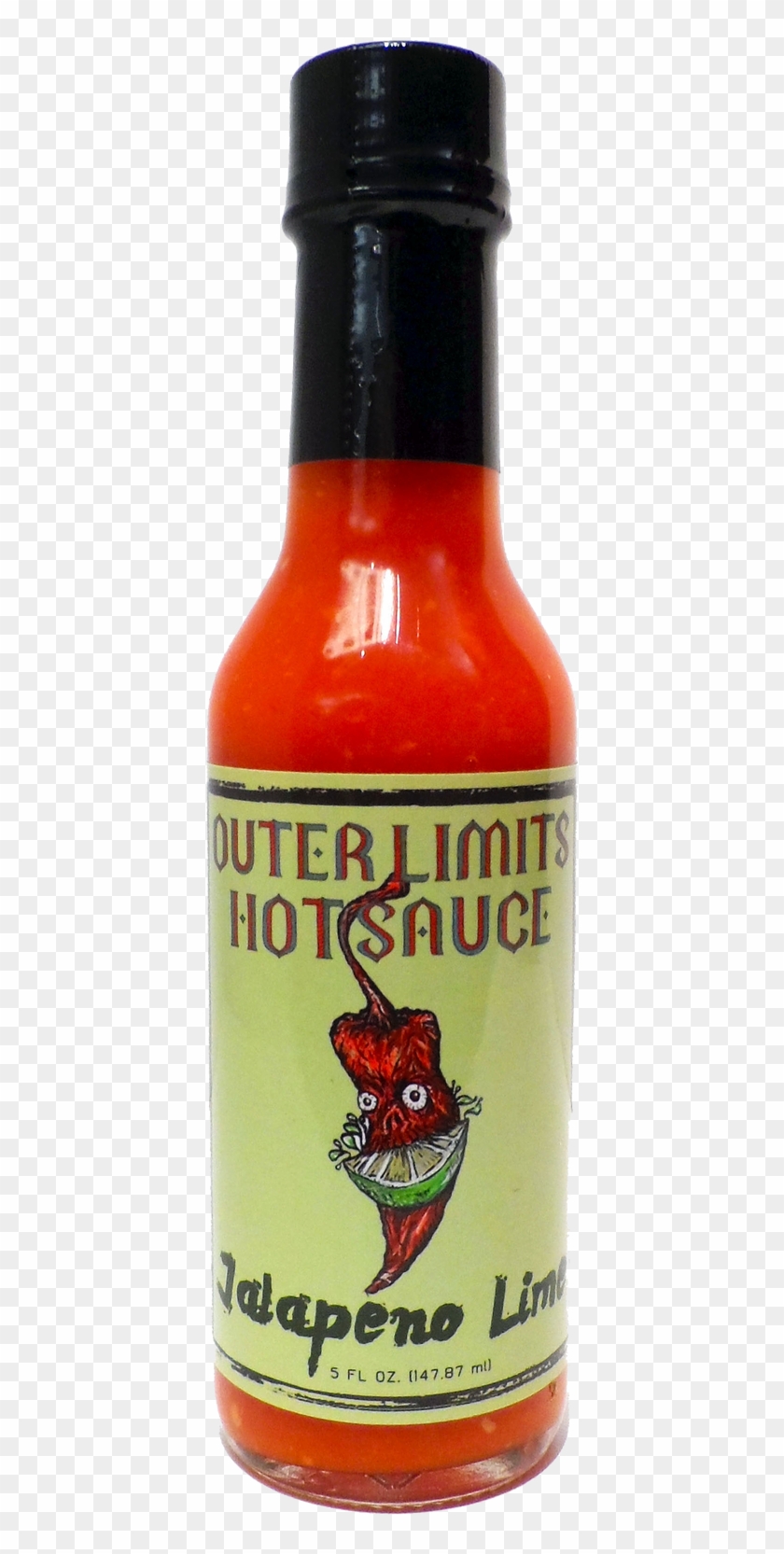 Our Zesty Jalapeno Lime Hot Sauce Is One Of Our Milder - Glass Bottle Clipart #2861183