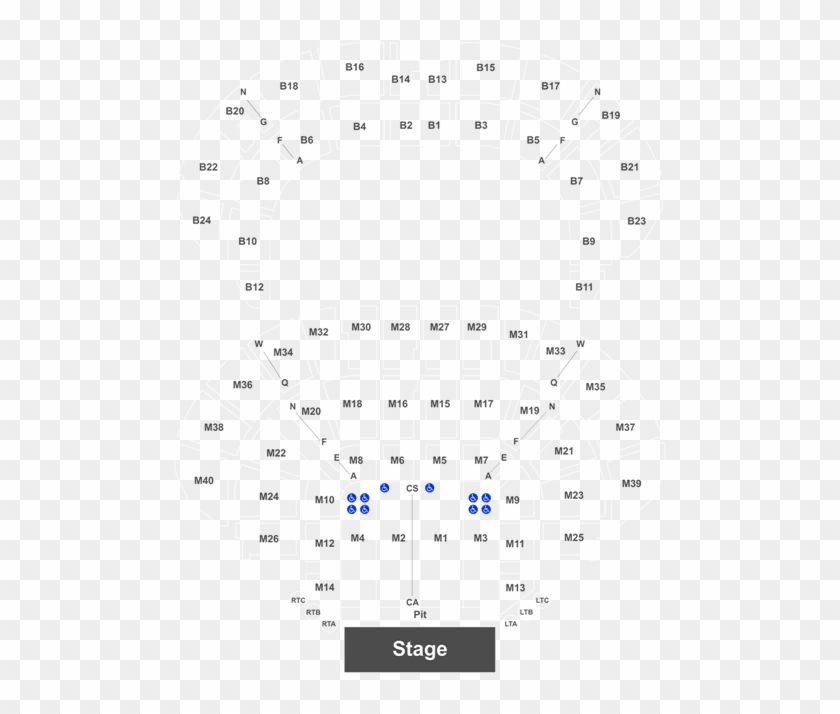 Detroit Masonic Temple Seat Numbers Clipart