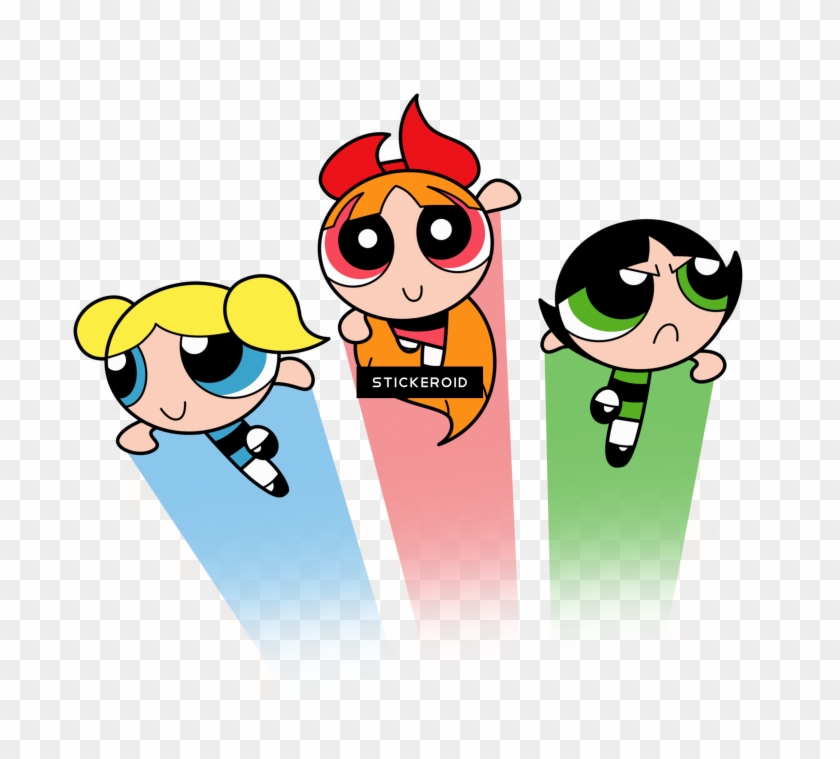 Aesthetic Bubbles Powerpuff Girls Transparent , Png - Powerpuff Girls Free Vector Clipart