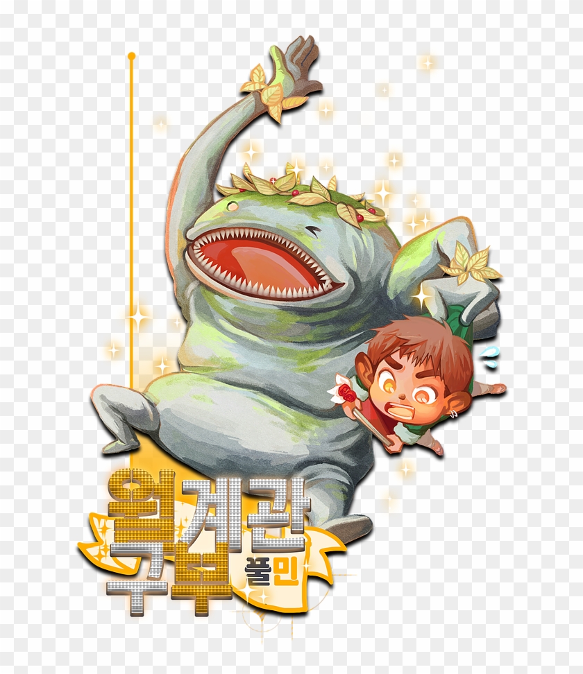 4 화환 구부 풀민 - Illustration Clipart