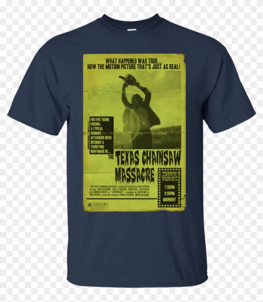 The Texas Chainsaw Massacre Movie Poster Tee T Shirt - Texas Chainsaw Massacre, Gunnar Hansen, 1974 Clipart