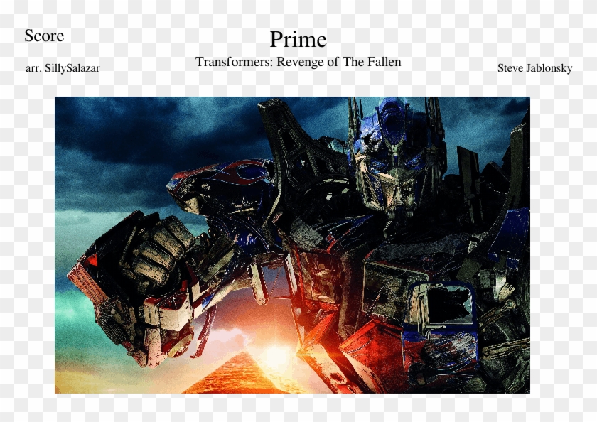 Revenge Of The Fallen - Transformer Optimus Prime Hd Clipart #2861664